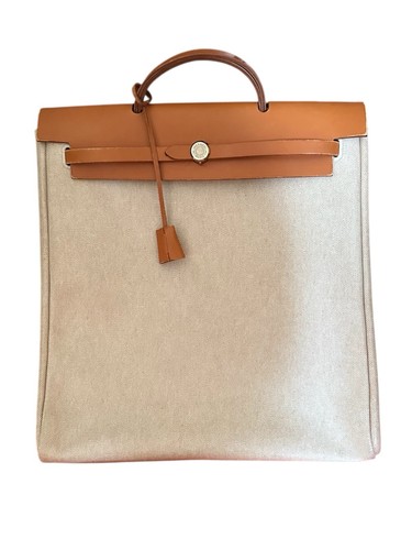 Hermes herbag toile canvas - hermes,