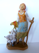 KRIPPE rot-rosa - Frau mit