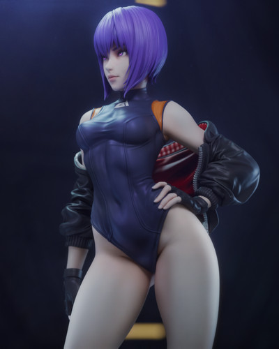 Motoko kusangi unbemalter - kusangi,