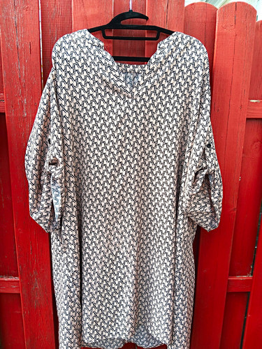 Damen kaftan kurzkleid 52 - damen, gr.52