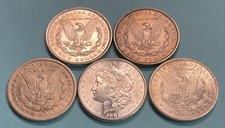 USA Morgan 1 Dollar 1879 1880