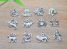 SET  Sternzeichen 12 Anhänger