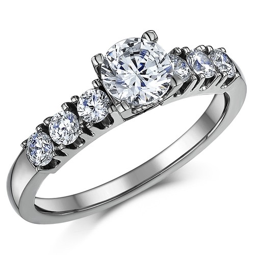 Titanium verlobungsring 90ct - verlobungsring, 0.90ct