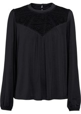 Shirt mit Spitze Gr. 40/42