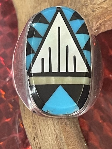Vintage zuni ring sterling - vintage, ring,