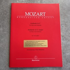 Klavierauszug Mozart Andante