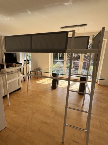 Hochbett 90x200 ikea vitval - -,