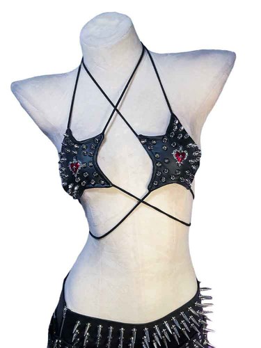 Goth bra tops emo kleidung - emo,
