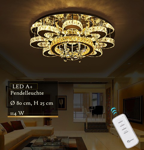 Led kristall deckenleuchte - led,
