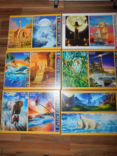 Puzzle 1000 teile - puzzle,