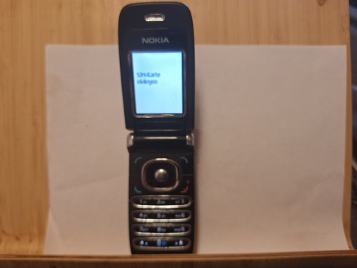 Handy nokia 6060 schwarz ohne - 6060, (ohne
