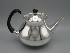 Designer Teekanne - versilbert