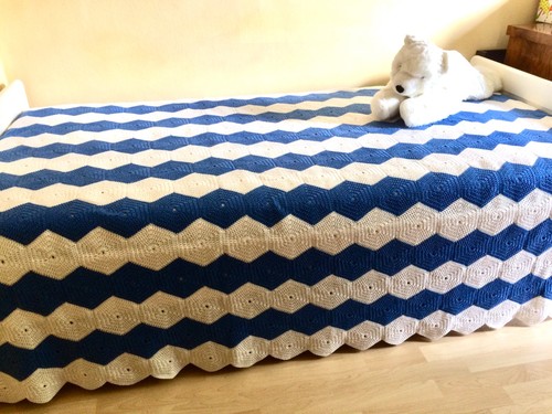 Tagesdecke häkeldecke - ,