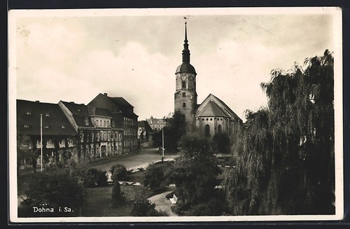 Ansichtskarte dohna sa - ansichtskarte,