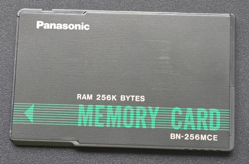Panasonic memory card sram - memory,
