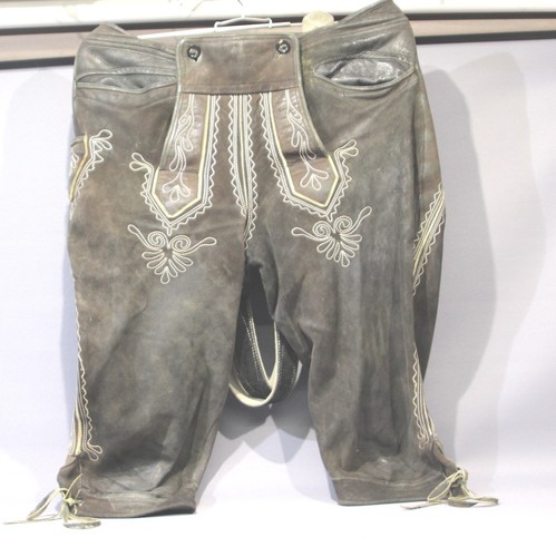 Bayerische lederhose mit - lederhose,