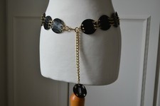 VINTAGE 1960er schwarz PVC