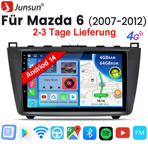 Für mazda 2007 12 mit - 2007-12,