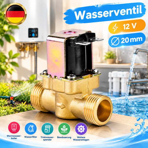 Magnetventil messing zoll - magnetventil,