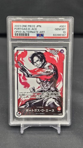 One piece portgas ace psa - one,