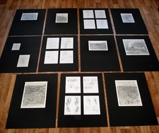   21 x Handzeichnungen Bleistift Zeichnungen Skizzen Konvolut 