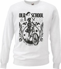 Sweatshirt old school fahrrad - sweatshirt,