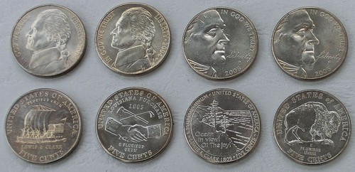 Usa 4x5 cents - usa,
