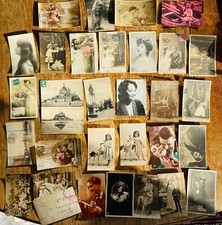 30 Postkarten Frankreich, ca. 1900