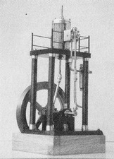 Bauplan Stehende Einzylinder-