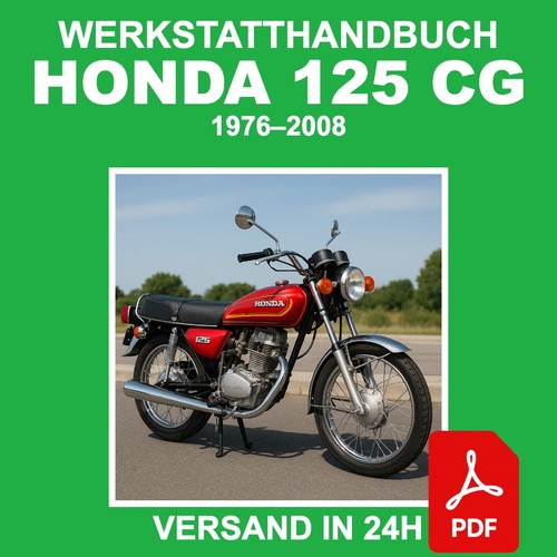 Werkstatthandbuch honda 125 - 125, cg