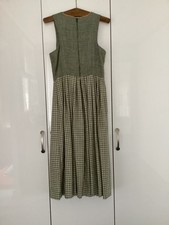 Landhauskleid von Berwin und Wolff , schilf grün und beige ,Größe 36 ,