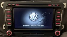 VW RNS 510 Volkswagen Navi Radio V17 Navigation mit CODE 1T0035680H
