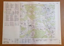 Dahme, Petkus, Golssen, Uckro, Land Brandenburg, Meßtischblatt, Landkarte