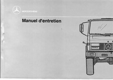 LKW  MERCEDES UNIMOG 427 Manuel d´entretien 1987 U 1000 1200 1250 1400 1600.. BA