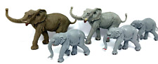 Elefant PLAHO Marolin 5 Stück Spielzeug Kunststoff DDR 1970/80er /P23.2/2