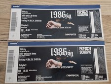 Konzertkarten 1986zig