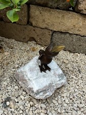 Bronze Rabe Mit Polierten