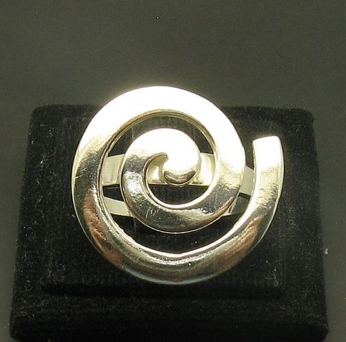 Echte sterling silber ring - silber,