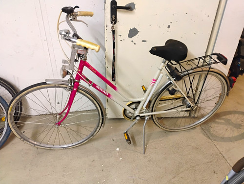 Hercules city bike pink weiß - hercules,