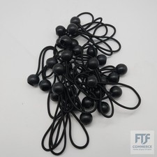 Spanngummis mit Kugel 30 Stück (10cm+15cm) Robuste Planenspanner Zeltgummis für 