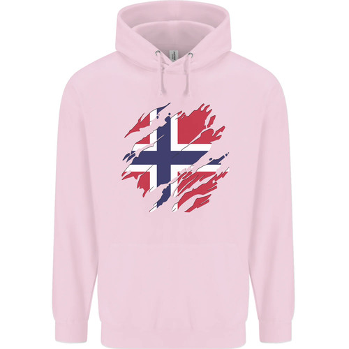 Zerrissene norwegen flagge - zerrissene,