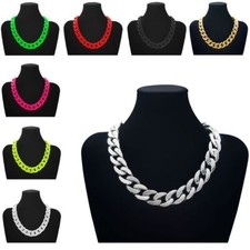 Statement Kette Halskette bunt