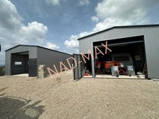 Blechgarage 6x9x4m Halle