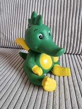 Tabaluga Spardose 16 cm Drache Vintage Figur grün, Tabaluga GmbH