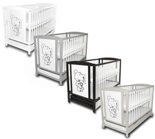Babybett Gitterbett 120x60cm
