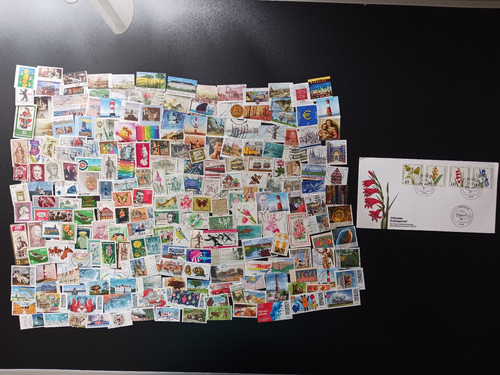 500 briefmarken - 500,