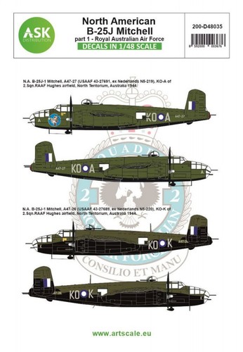 25j mitchell part royal - b-25j, 1