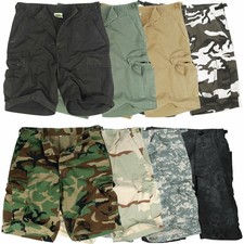 Mil-Tec BDU Bermuda RipStop washed XS-3XL 8 Farben US Army Cargo Shorts Short