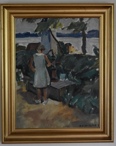Gemälde ölbild hilkier k - gemälde., Ölbild.
