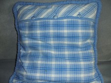 Dekokissen kariert Landhaus